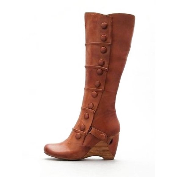 Miz Mooz Siri Soft Leather Wedge Heel 